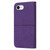 iPhone 17e / 16e Woven Texture Stitching Magnetic Leather Phone Case - Purple