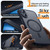 iPhone 17e / 16e XDcase Skin Feel Magnetic Frosted Phone Case with Lens Film - Midnight Blue