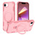 iPhone 17e / 16e Yingcai Gears MagSafe Holder Shockproof Phone Case - Pink
