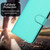 iPhone 17e / 16e YX0070 Carbon Fiber Buckle Leather Phone Case with Lanyard - Light Blue