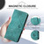 iPhone 17e / 16e YX0080 Grid Butterfly Embossed Pattern Flip Leather Phone Case with Lanyard - Light Blue