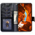 iPhone 17e / 16e Zipper Bag Leather Phone Case - Black