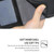 iPhone 17e / 16e Zipper Bag Leather Phone Case - Black