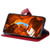 iPhone 17e / 16e Zipper Bag Leather Phone Case - Red