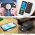 iPhone 17e / 16e Zipper Wallet Split MagSafe Leather Back Phone Case - Black