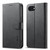 LC.IMEEKE Calf Texture Horizontal Flip Leather Case iPhone 16e / 17e - Black