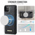 Apple iPhone 11 Pro CaseMe C69 Series Magnetic Vegan Leather Back Phone Case - Black