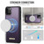 Apple iPhone 11 Pro CaseMe C69 Series Magnetic Vegan Leather Back Phone Case - Purple