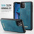 Apple iPhone 11 Pro Max CaseMe C69 Series Magnetic Vegan Leather Back Phone Case - Green