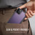 Apple iPhone 11 Pro Max CaseMe C69 Series Magnetic Vegan Leather Back Phone Case - Purple