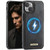Apple iPhone 13 CaseMe C69 Series Magnetic Vegan Leather Back Phone Case - Black