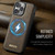 Apple iPhone 13 Pro CaseMe C69 Series Magnetic Vegan Leather Back Phone Case - Coffee