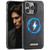 Apple iPhone 13 Pro Max CaseMe C69 Series Magnetic Vegan Leather Back Phone Case - Black