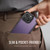 Apple iPhone 13 Pro Max CaseMe C69 Series Magnetic Vegan Leather Back Phone Case - Purple