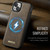Apple iPhone 15 CaseMe C69 Series Magnetic Vegan Leather Back Phone Case - Coffee