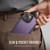 Apple iPhone 15 Plus / 14 Plus CaseMe C69 Series Magnetic Vegan Leather Back Phone Case - Purple