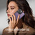 Apple iPhone 15 Plus / 14 Plus CaseMe C69 Series Magnetic Vegan Leather Back Phone Case - Purple