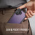 Apple iPhone 16 CaseMe C69 Series Magnetic Vegan Leather Back Phone Case - Purple