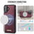 Apple iPhone 16 CaseMe C69 Series Magnetic Vegan Leather Back Phone Case - Red