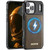 Apple iPhone 17 Pro Max CaseMe C69 Series Magnetic Vegan Leather Back Phone Case - Coffee
