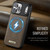Apple iPhone 17 Pro Max CaseMe C69 Series Magnetic Vegan Leather Back Phone Case - Coffee