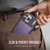 Apple iPhone 17 Pro Max CaseMe C69 Series Magnetic Vegan Leather Back Phone Case - Purple
