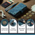 Google Pixel 10a CaseMe C30 Card Slots Zipper Wallet Leather Phone Case - Blue