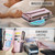 Google Pixel 10a CaseMe C36 Card Slots Zipper Wallet RFID Anti-theft Leather Phone Case - Pink