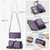 Google Pixel 10a CaseMe C36 Card Slots Zipper Wallet RFID Anti-theft Leather Phone Case - Purple