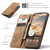 Google Pixel 11 / 11 Pro CaseMe 013 Multifunctional Horizontal Flip Leather Phone Case - Brown