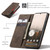 Google Pixel 11 / 11 Pro CaseMe 013 Multifunctional Horizontal Flip Leather Phone Case - Coffee