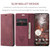 Google Pixel 11 / 11 Pro CaseMe 013 Multifunctional Horizontal Flip Leather Phone Case - Red