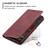 Google Pixel 11 / 11 Pro CaseMe 013 Multifunctional Horizontal Flip Leather Phone Case - Red