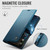 Google Pixel 11 / 11 Pro CaseMe 023 Butterfly Buckle Litchi Texture RFID Anti-theft Leather Phone Case - Blue