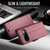 Google Pixel 11 / 11 Pro CaseMe 023 Butterfly Buckle Litchi Texture RFID Anti-theft Leather Phone Case - Red