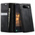 Google Pixel 11 / 11 Pro CaseMe 033 Calf Leather Lining Microfibre RFID Blocking Phone Case - Black