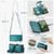 Google Pixel 11 / 11 Pro CaseMe C36 Card Slots Zipper Wallet RFID Anti-theft Leather Phone Case - Green