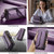 Google Pixel 11 / 11 Pro CaseMe C36 Card Slots Zipper Wallet RFID Anti-theft Leather Phone Case - Purple
