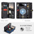 Google Pixel 11 Pro XL CaseMe 008 Detachable Multifunctional Leather Phone Case - Black