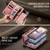Google Pixel 11 Pro XL CaseMe 008 Detachable Multifunctional Leather Phone Case - Pink