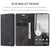 Google Pixel 11 Pro XL CaseMe 013 Multifunctional Horizontal Flip Leather Phone Case - Black