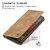 Google Pixel 11 Pro XL CaseMe 013 Multifunctional Horizontal Flip Leather Phone Case - Brown