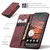 Google Pixel 11 Pro XL CaseMe 013 Multifunctional Horizontal Flip Leather Phone Case - Red