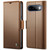 Google Pixel 11 Pro XL CaseMe 023 Butterfly Buckle Litchi Texture RFID Anti-theft Leather Phone Case - Brown