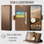 Google Pixel 11 Pro XL CaseMe 023 Butterfly Buckle Litchi Texture RFID Anti-theft Leather Phone Case - Brown