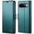 Google Pixel 11 Pro XL CaseMe 023 Butterfly Buckle Litchi Texture RFID Anti-theft Leather Phone Case - Green