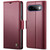 Google Pixel 11 Pro XL CaseMe 023 Butterfly Buckle Litchi Texture RFID Anti-theft Leather Phone Case - Red
