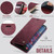 Google Pixel 11 Pro XL CaseMe 033 Calf Leather Lining Microfibre RFID Blocking Phone Case - Red