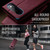 Google Pixel 11 Pro XL CaseMe 033 Calf Leather Lining Microfibre RFID Blocking Phone Case - Red