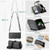 Google Pixel 11 Pro XL CaseMe C36 Card Slots Zipper Wallet RFID Anti-theft Leather Phone Case - Black